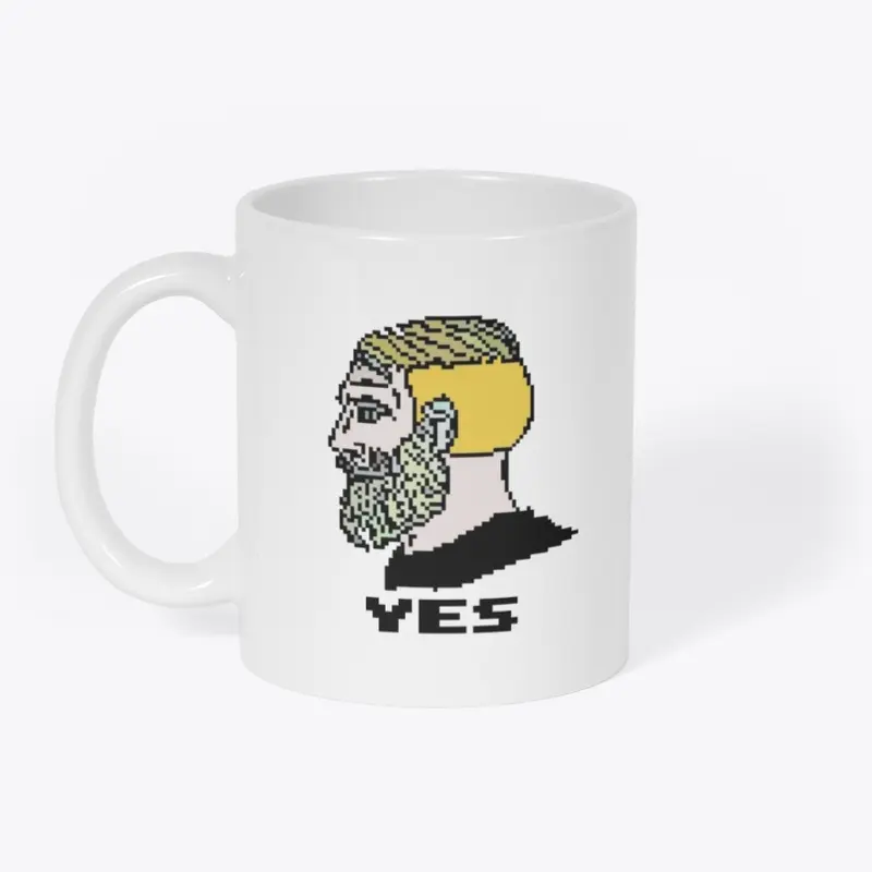 8-Bit Chad mug